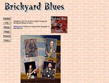 Tablet Screenshot of brickyardblues.com